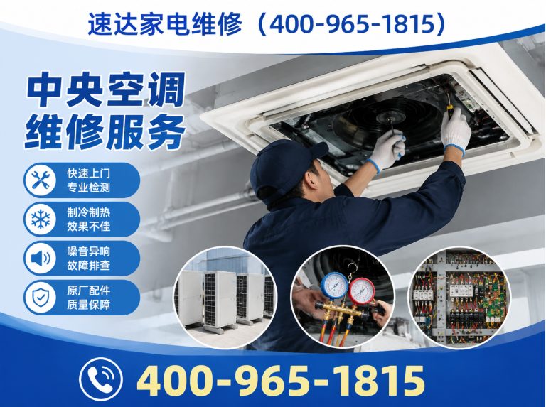 商丘中央空调维修展示图